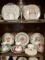 Contents of China Cabinet: Assorted Presidential Themed China, Plates, Cups
