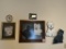 Remaining Wall Hangings in Bonus Room, Dog Plaques, Dog Prints, Wall Sconce