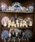 Presidential Themed Plates, Busts, Figurines, Art Glass, Cobalt Blue Bottles, etc.