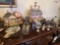 Collection of Historical Colonial Miniature Buildings (Approx. 10)