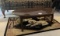 Oval Wooden Coffee Table, Mahogony Finish