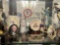 Contents of Curio Cabinet: Presidential/Historical Saucers, Figurines, Coff