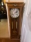 Elgin Tall Wall Clock, 31 Day, Oak Finish