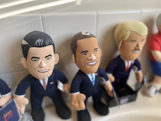 Presidential Stuffed Dolls, Figurines, Miscellaneous Items