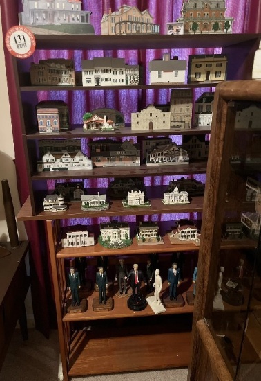Two Wooden Bookshelves plus Contents