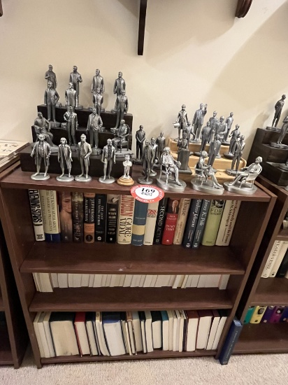 Assorted Pewter Presidential & Historical Figurines
