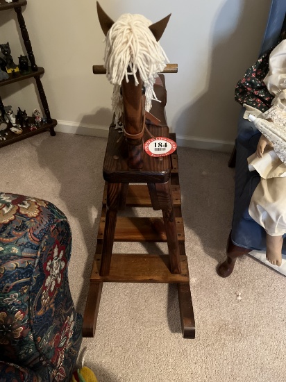 Wooden Rocking Hobby Horse