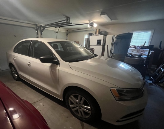 2015 Volkswagen Jetta S, Pure White Exterior, Automatic Transmission