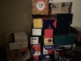 Contents of Closet: Assorted Dolls, Doll Boxes, Action Figures, etc.
