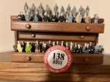 Large Assortment of Miniature Metal Presidential Figurines