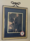 Remaining Decorative Wall Hangings in Living Room, Presidential Prints