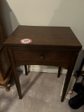 Vintage Singer Sewing Machine with Cabinet