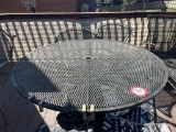 Set of Outdoor Metal Furniture