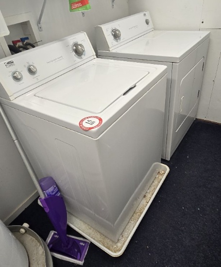 Washer & Dryer, Estate by Whirlpool, Washer Model ETW400SQ0, Dryer Model EE