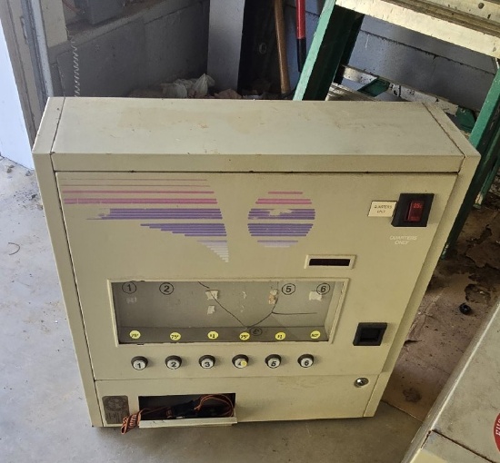 (2) Vintage Wall Mount Coin Vending Machines