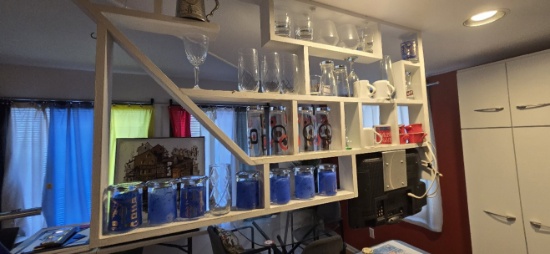 Contents of Kitchen & Cabinets, Toaster Oven, Keurig Coffee Maker, Cuisinar