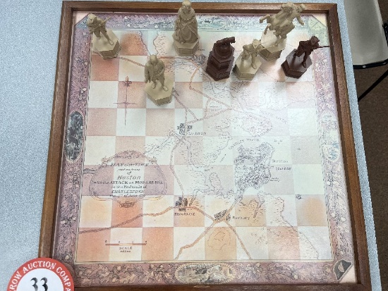 Revolutionary War themed Chess Set
