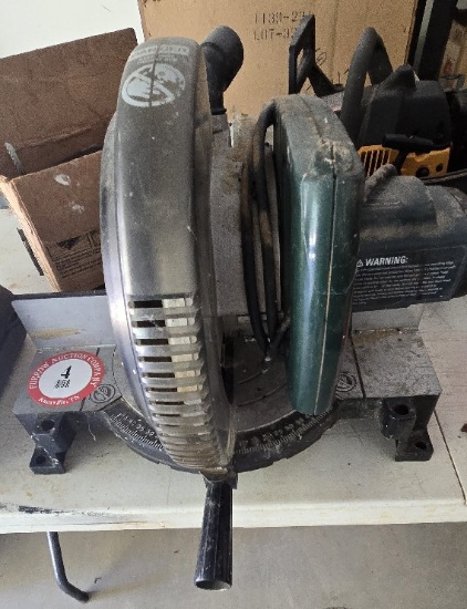 Black & Decker 10" Mitre Saw, Craftsmen Corded Jig Saw, Rockwell Coded Trim