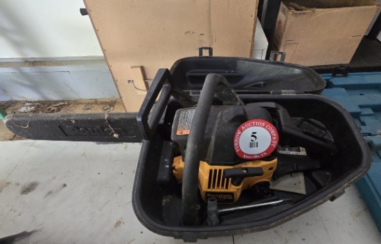 Poulan 220 Pro 38 cc Chain Saw with Plastic Case