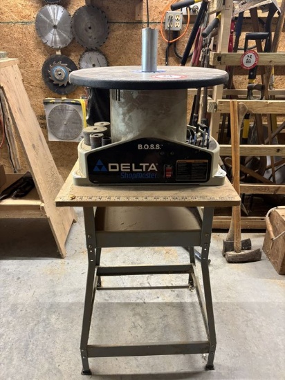 DELTA ShopMaster BOSS (Bench Oscillating Spindle Sander) on Stand
