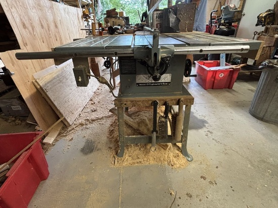 Model 10 Contractor Saw Table + 8'' Stacking Dado Blade