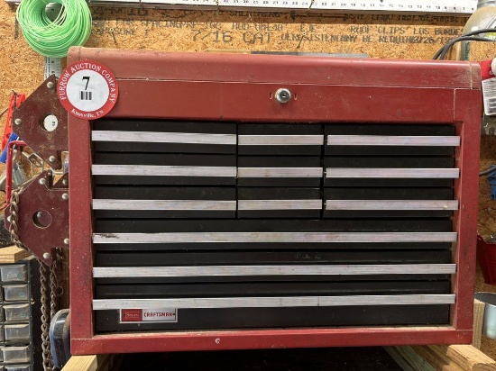 Craftsman Tool Box (26" W x 12" D x 22"T) (CONTENTS NOT INCLUDED)