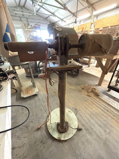 Pneumatic Drum and Belt Sanding Machine