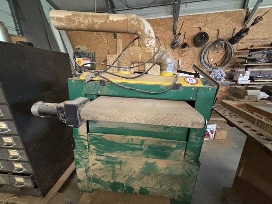 Woodtek Model 109352 Heavy Duty Dual Drum Power Sander, S/N 206002