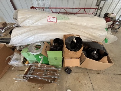 Silvercote Fiberglass Building Insulation Rolls (72" x 17") + Assorted Construction Supplies