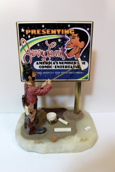 Ron Lee Clown Sculpture Jerry Lewis Collection