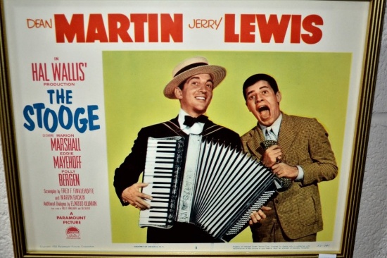 Dean Martin & Jerry Lewis Lobby Card