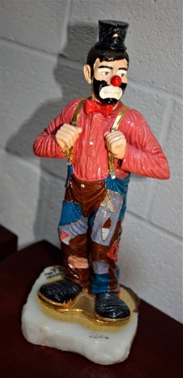 Large Ron Lee Clown Signed