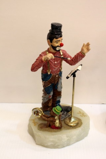 Ron Lee Clown Sculpture Jerry Lewis Collection