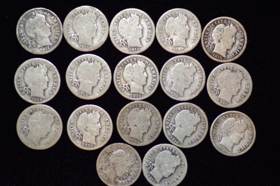 17 LIBERTY DIMES