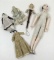 5 PCS - DOLLS, ORNAMENT & STICK DECORATION