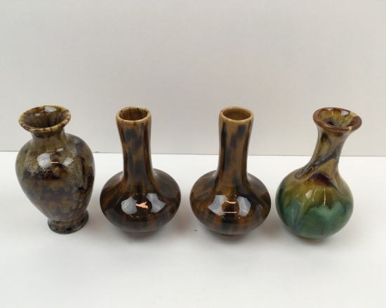 4 PCS OF CHINESE GLAZED POTTERY