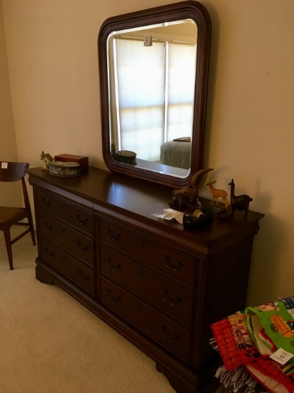 DRESSER &  MIRROR BY LIBERTY FURNITURE