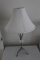 Pair Of Metal Base Table Lamps