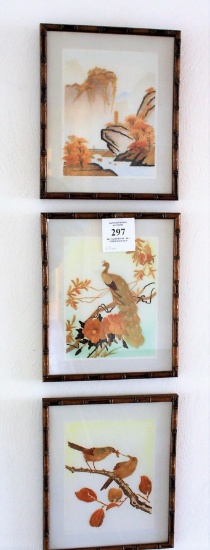 Three Framed & Crafted Decorative Pieces