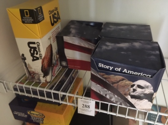 BOXED SETS OF THE HISTORY OF AMERICA