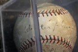 Signed Walter Johnson Baseball