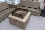 Gas Firepit With Cylinder