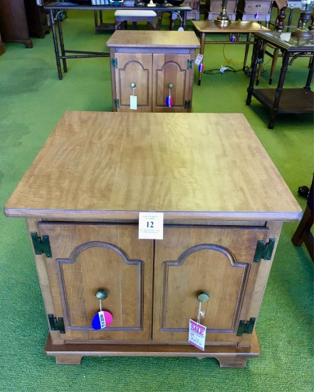Two Maple End Tables