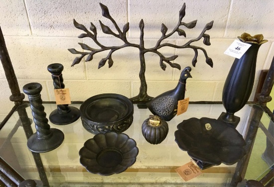 Eight Ceramic Mid-century Decoratives