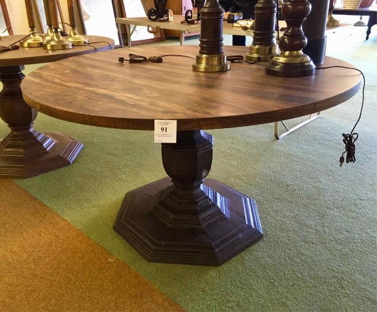 Octagonal Pedestal Table