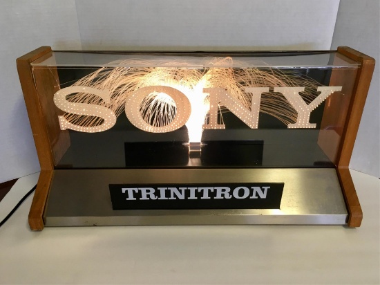 Sony Trinitron Fiber Optic Advertising Display