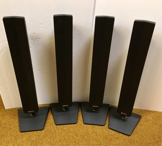 4 Sony Satellite Speakers