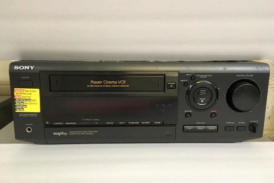 Sony VCR Plus Power Cinema VCR