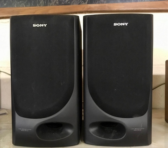 Pair of Sony Speakers