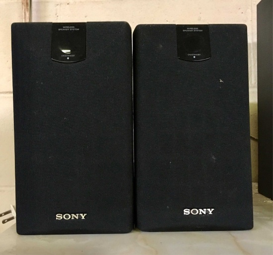 Pair of Sony Wireless Speakers